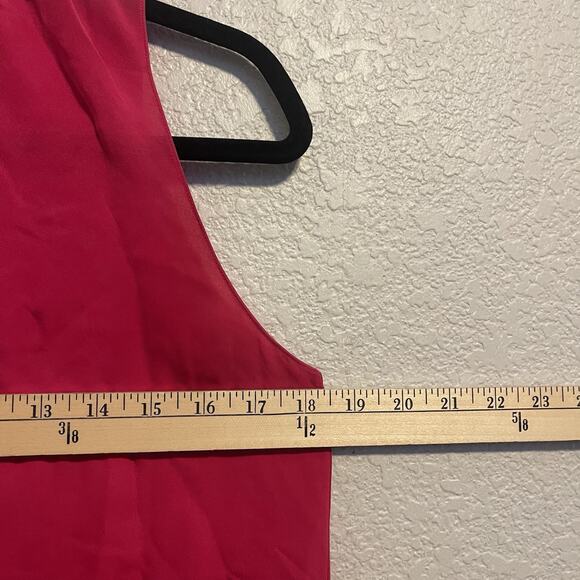 Women's Theory Mock Neck Silk Blouse - Picture 7 of 7